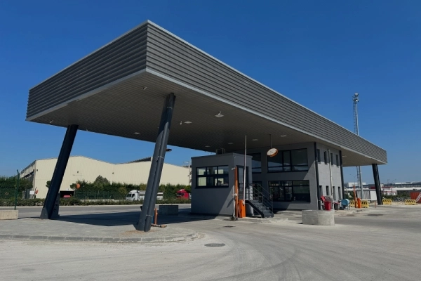 X-Çelik A.Ş. Fabrika Giriş Binası